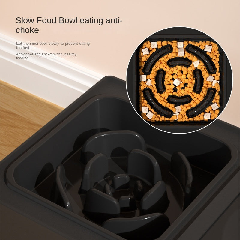 Adjustable Dog Feeder – Stainless Double Bowl Stand
