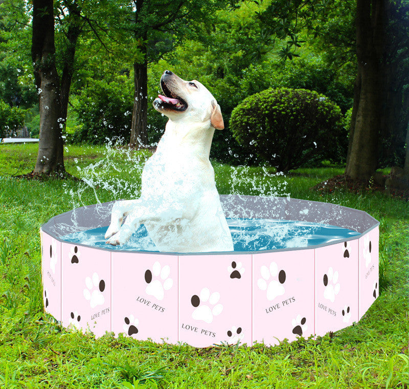 PVC Dog Bathtub – Foldable Portable Pet Bath Tub