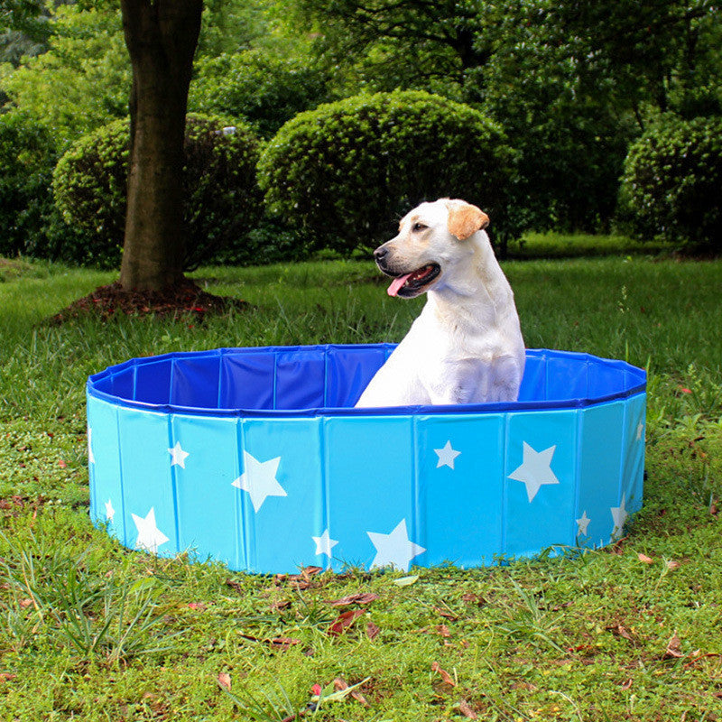 PVC Dog Bathtub – Foldable Portable Pet Bath Tub