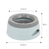 Anti-Splash Travel Bowl – Non-Skid Dog Water Feeder