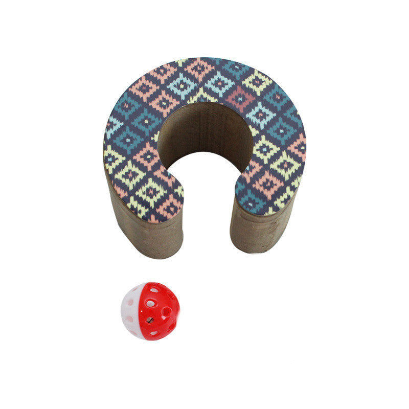 Foldable Cat Scratching Board – Durable Corrugated Cardboard
