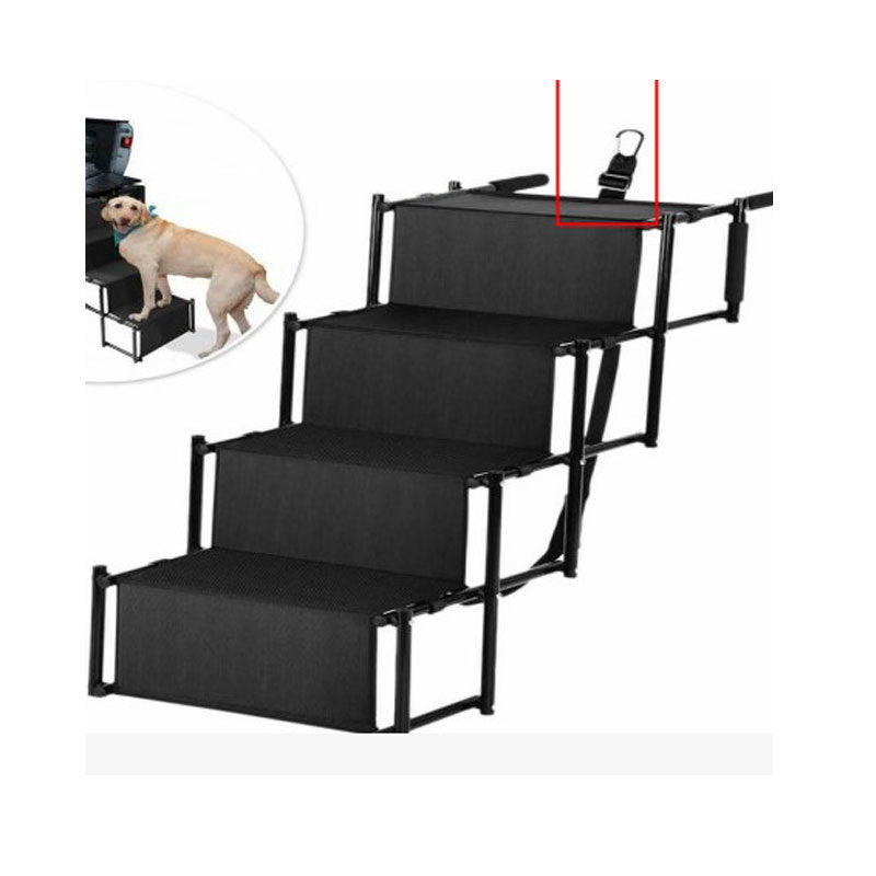 Foldable Pet Car Ladder – Portable Dog Steps for SUV & Outdoors