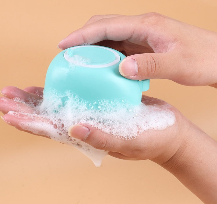 Silicone Dog Bath Brush – Gentle Pet Grooming Tool