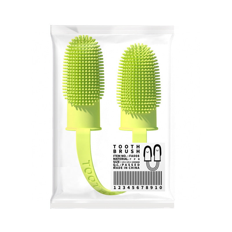 Pet Tooth Cleaning Finger Brush Set – Dental Care for Pets