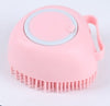 Silicone Dog Bath Brush – Gentle Pet Grooming Tool