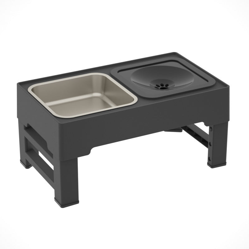 Adjustable Dog Feeder – Stainless Double Bowl Stand