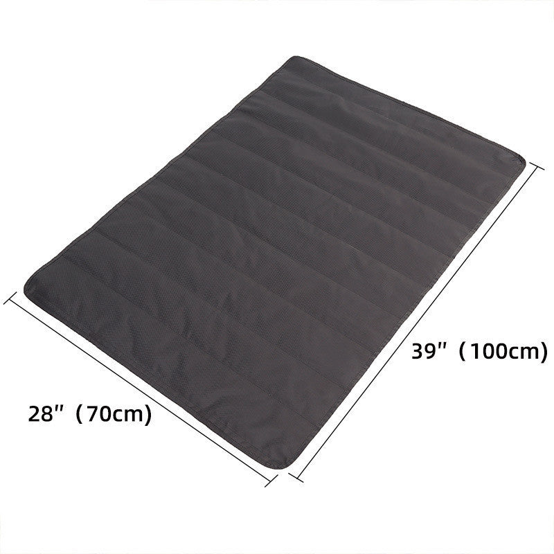 Portable Outdoor Pet Blanket – Waterproof & Warm Travel Mat