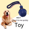 Interactive Rope Ball Toy – Dog Chew & Training Ball