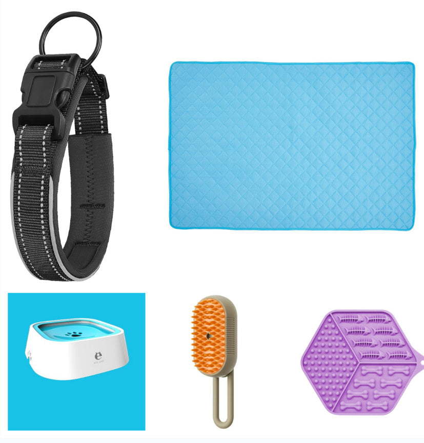 3-in-1 Steamy Pet Brush – Cat & Dog Grooming Comb with Spray