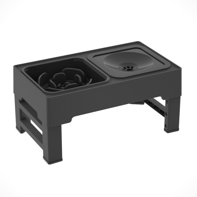 Adjustable Dog Feeder – Stainless Double Bowl Stand