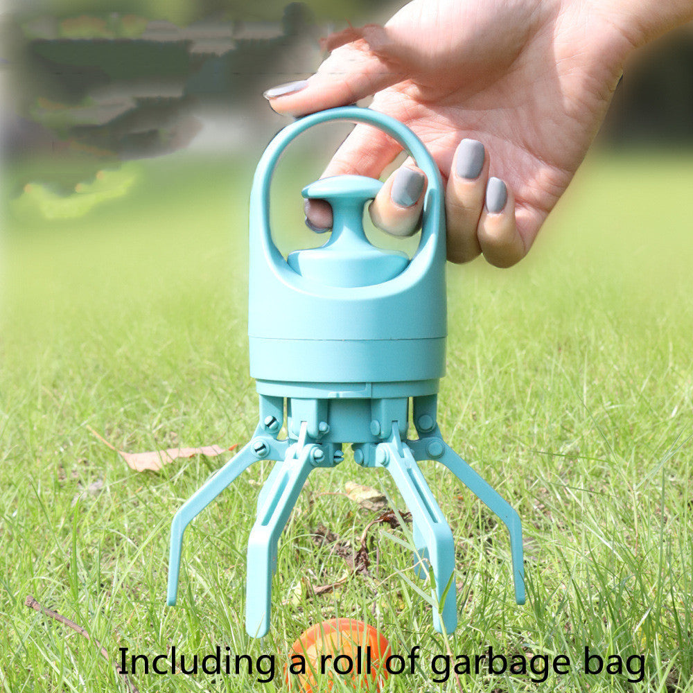 Dog Pooper Scooper – Foldable Waste Picker with Bag Dispenser
