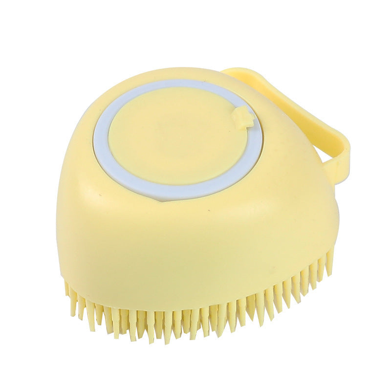 Silicone Dog Bath Brush – Gentle Pet Grooming Tool