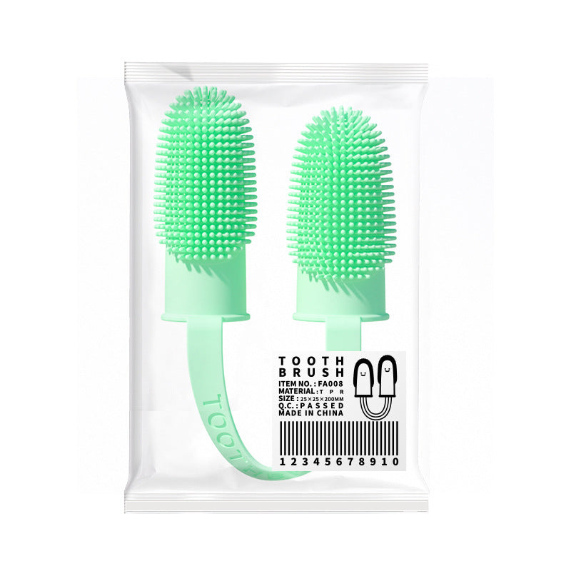 Pet Tooth Cleaning Finger Brush Set – Dental Care for Pets