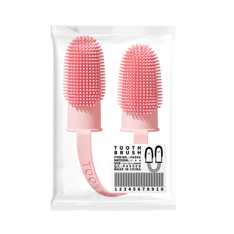 Pet Tooth Cleaning Finger Brush Set – Dental Care for Pets