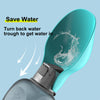 800ml Portable Dog Water Bottle – Leakproof Outdoor Feeder