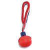 Interactive Rope Ball Toy – Dog Chew & Training Ball