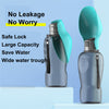 800ml Portable Dog Water Bottle – Leakproof Outdoor Feeder