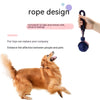 Interactive Rope Ball Toy – Dog Chew & Training Ball