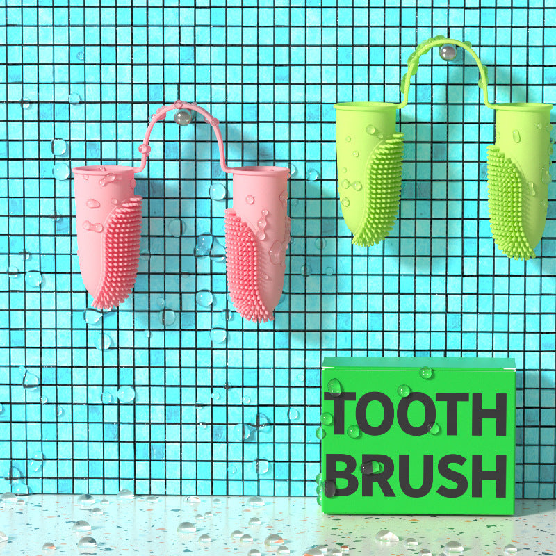 Pet Tooth Cleaning Finger Brush Set – Dental Care for Pets